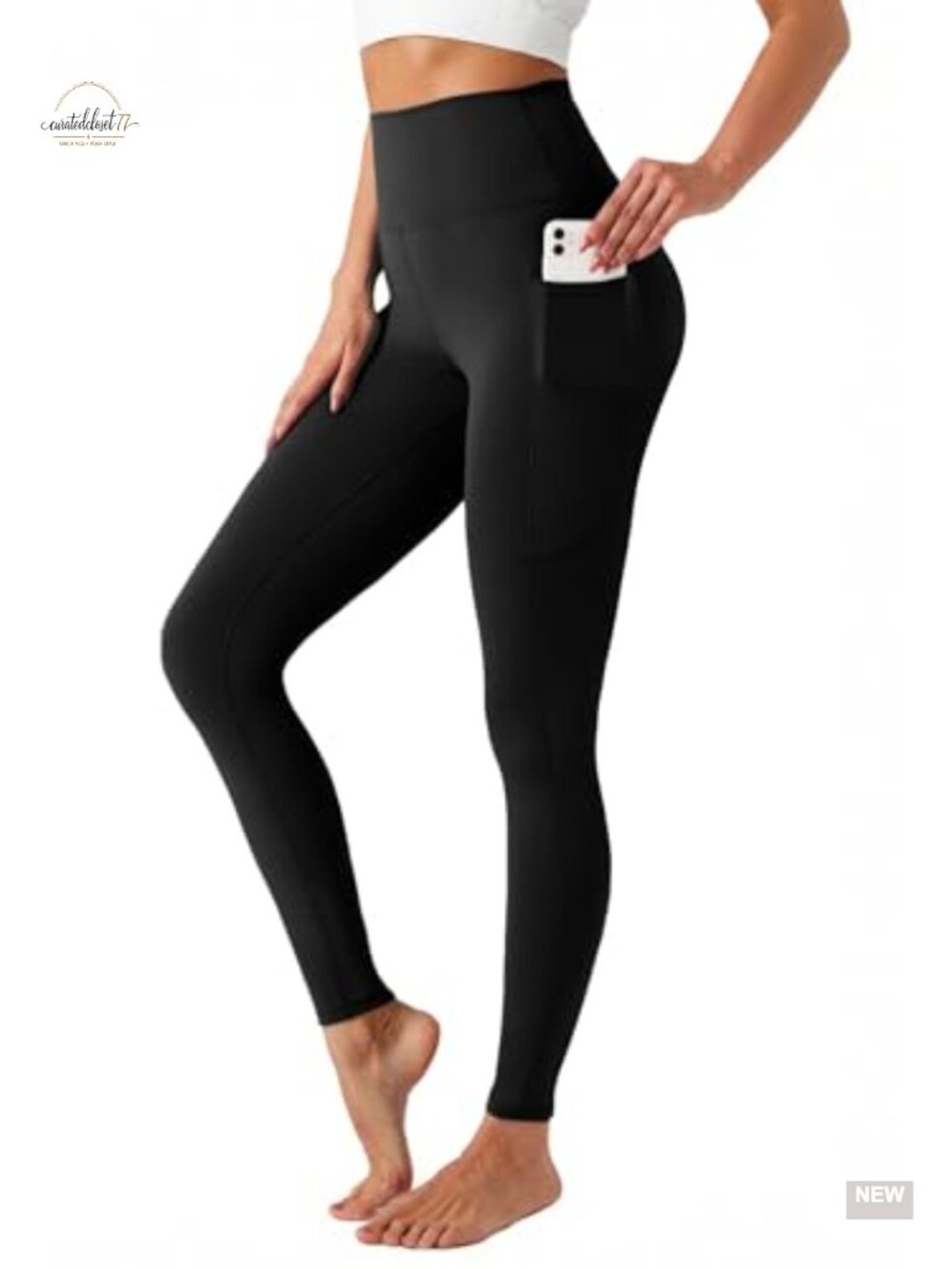 Buttery Soft High Waisted Tummy Control Yoga Leggings with Pockets